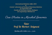 Webinar on &quot;Case Studies in Microbial Genomics&quot;