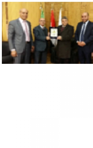 “Holding the First Arab Forum about Higher Education in Cooperation with Jordan” says the University President
