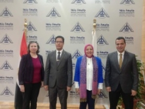 Benha University organizes an orientation workshop about the programs and the scholarships of U.S Embassy