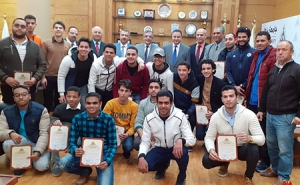 Benha University receives student's Delegation from Suez University