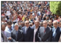 Benha University organizes a march to urge the citizens to participate in the presidential elections