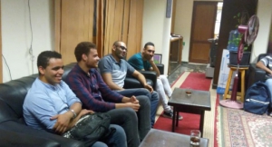 Prof.Dr.Tamer Samir meets the Faculty's Students